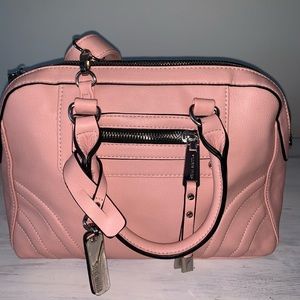 NWOT Steve Madden Pink/Black purse shoulder strap